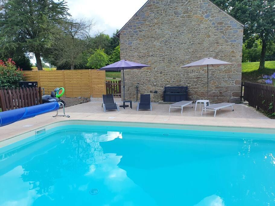 Studio Nid Cosy Avec Piscine Bonnemain Buitenkant foto