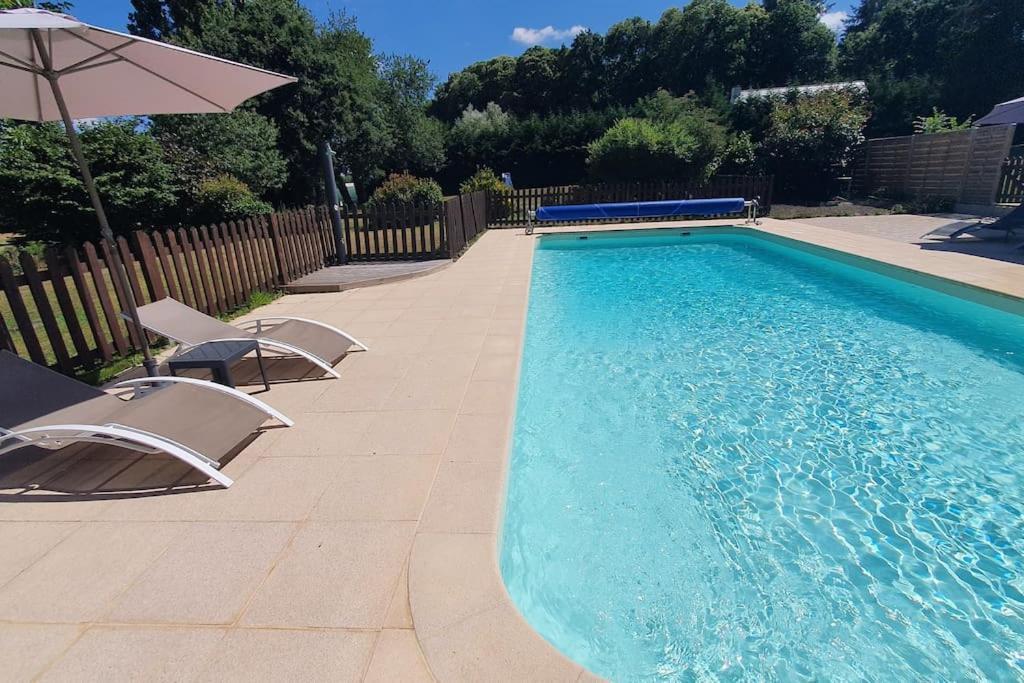 Studio Nid Cosy Avec Piscine Bonnemain Buitenkant foto