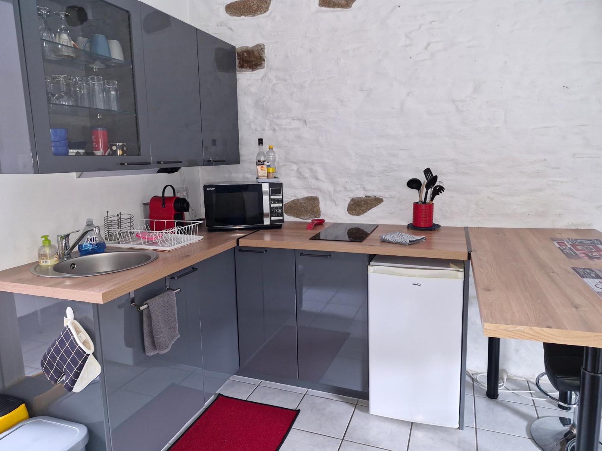 Studio Nid Cosy Avec Piscine Bonnemain Buitenkant foto